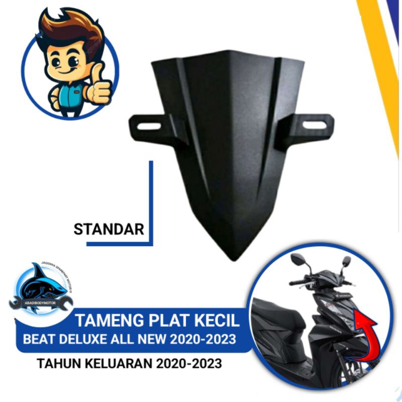 ฝาครอบ FR TOP BLACK 64302-K1A-N00ZA TIE NUMBER PLATE BEAT LED 2021-2022 WIN