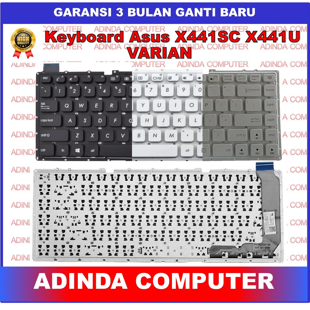 คีย์บอร์ด Asus X441 X441SC X441B X441C X441N X441NA X441NC A441UV