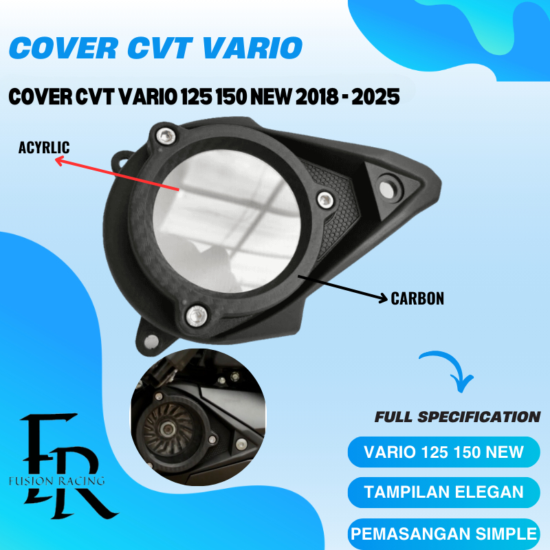 Vario 125 150 NEW LED CVT COVER 2018 - 2025 VARIO 125 150 CVT COVER