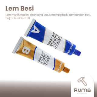 Lem Besi AB Tahan Panas Multifungsi Industrial Repair Glue 50g