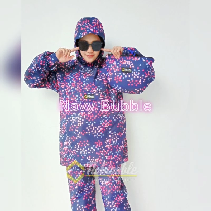 เสื้อกันฝน/เสื้อกันฝน/เสื้อ/เสื้อคุณภาพพรีเมี่ยม Taslan Balloon Motif thumbnail 8