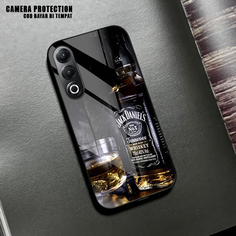 เคส HP HS37 Itel S25 ใหม่ 2024 - Softcase Glass Kaca - Hardcase 2D Glossy - เคสป้องกันโทรศัพท์มือถือ