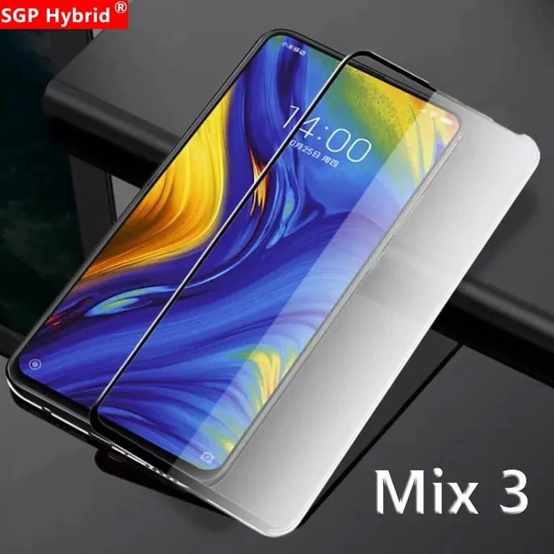 ฟิล์มกระจกนิรภัย XIAOMI MI MIX 3 FULL COVER CLEAR HD 9H HARDNESS (คุณภาพสูง)