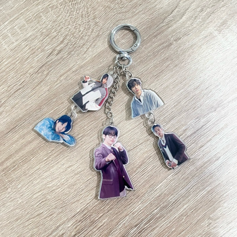 KEYCHAIN KEYRING GANCI STUDY GROUP DRAKOR HAWANG MINHYUN