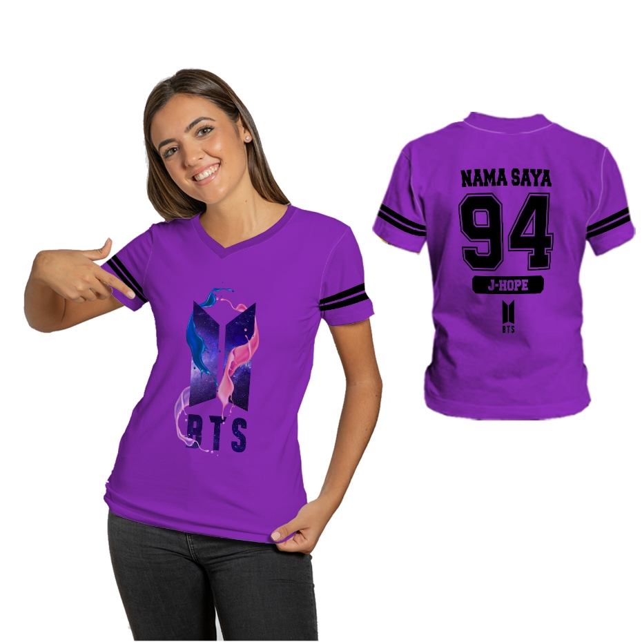 JHOPE BTS NUMBER เสื้อเต็มตัวแขนยาวผู้หญิงสําหรับผู้ใหญ่