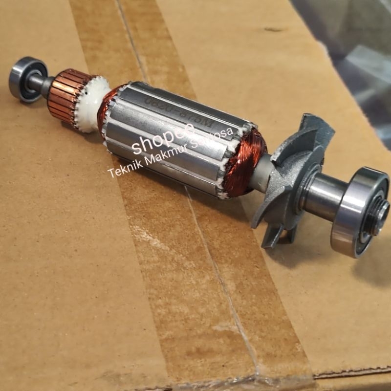 MESIN Armature M3701B Makita M3701 เครื่องทริมเมอร์ Armature M 3701 โรเตอร์ 3701B