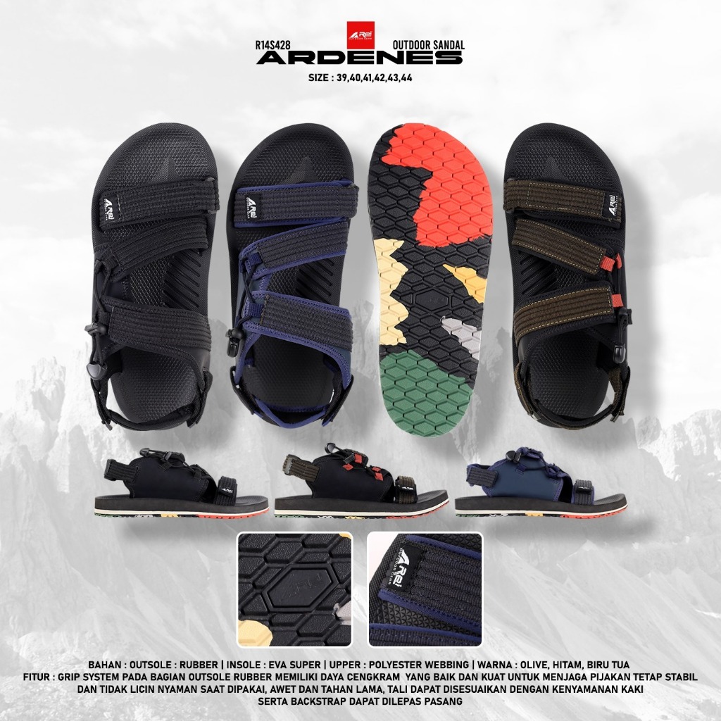 Ardenes Arei Outdoorgear รองเท้าแตะผู้ชาย Cross