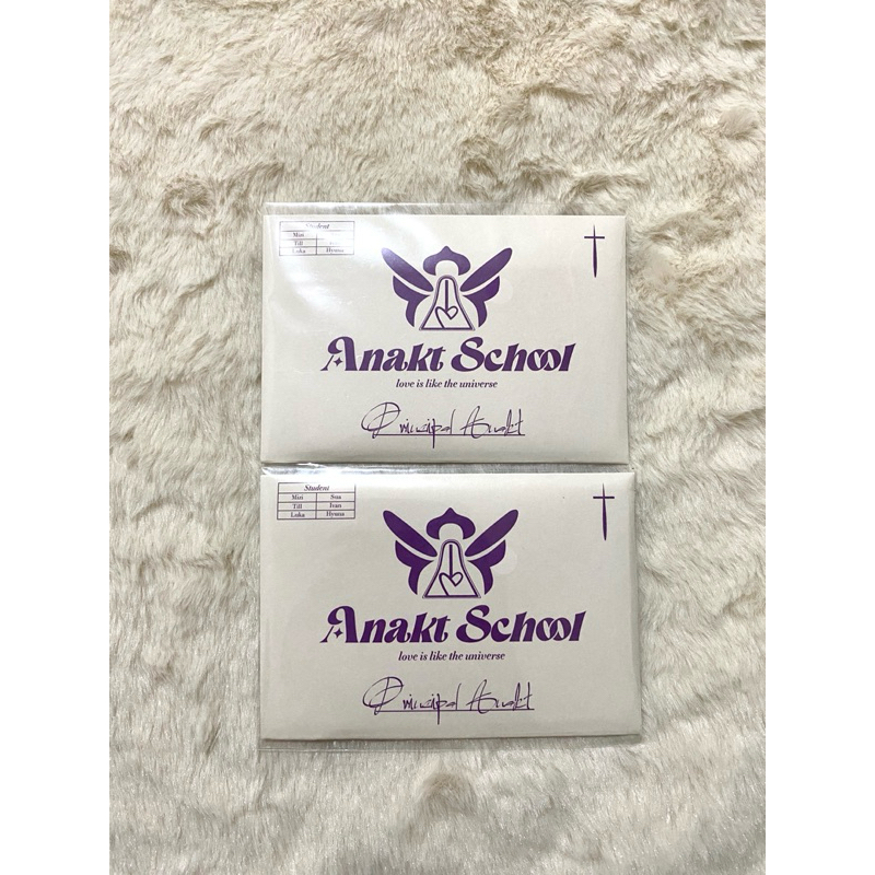 Ready Sealed SET ALNST Official Anakt School Photocard