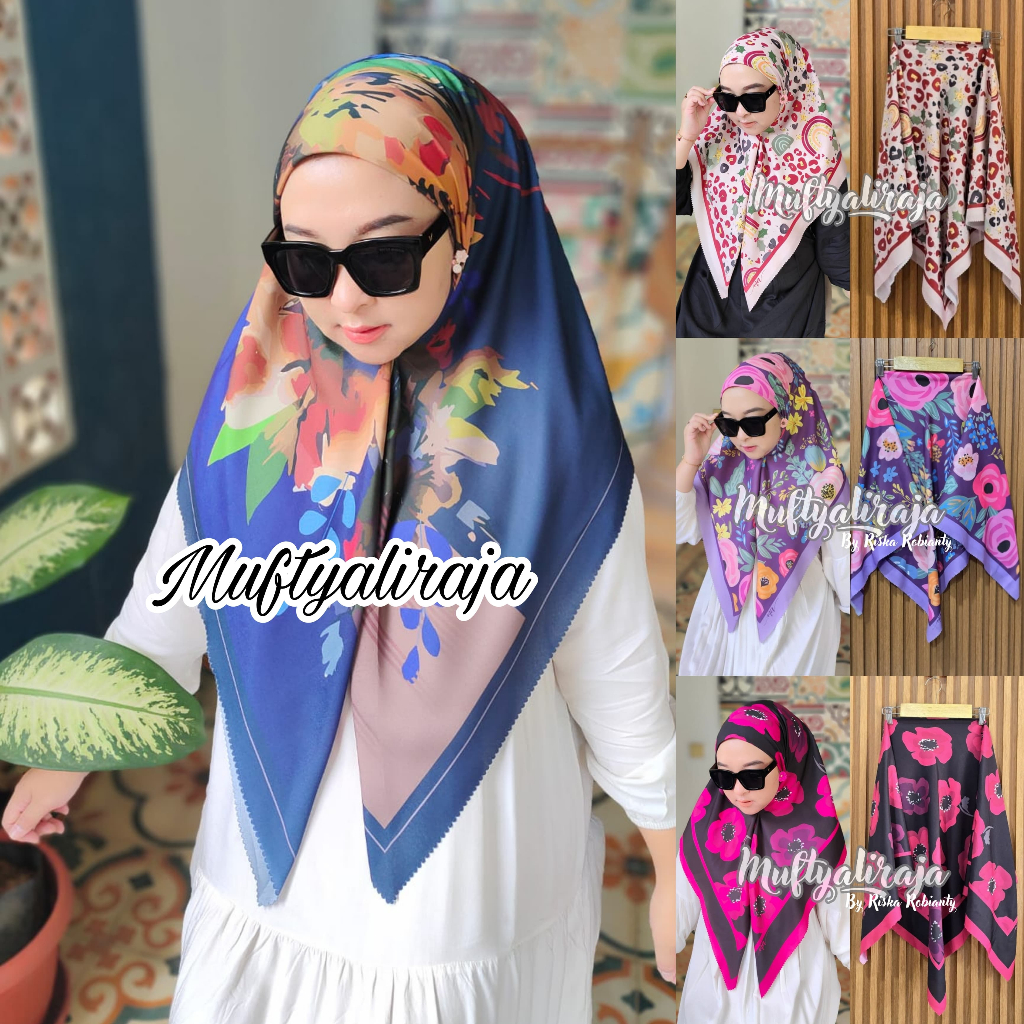 Voal HIJAB Motif RECTANGULAR Premium Voal Veil