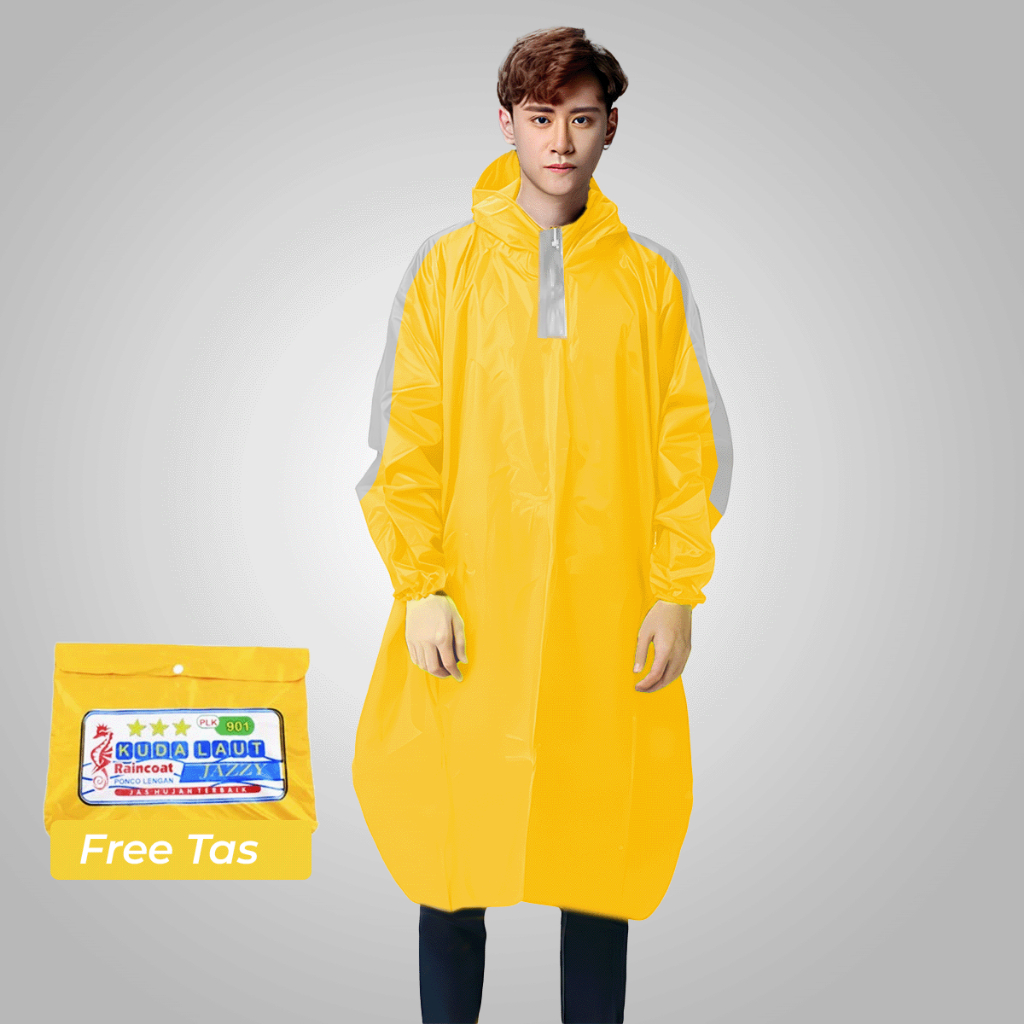 เสื้อกันฝนเสื้อปอนโชแขนจัมโบ้ Seahorse ที่ดีที่สุด PLK 901