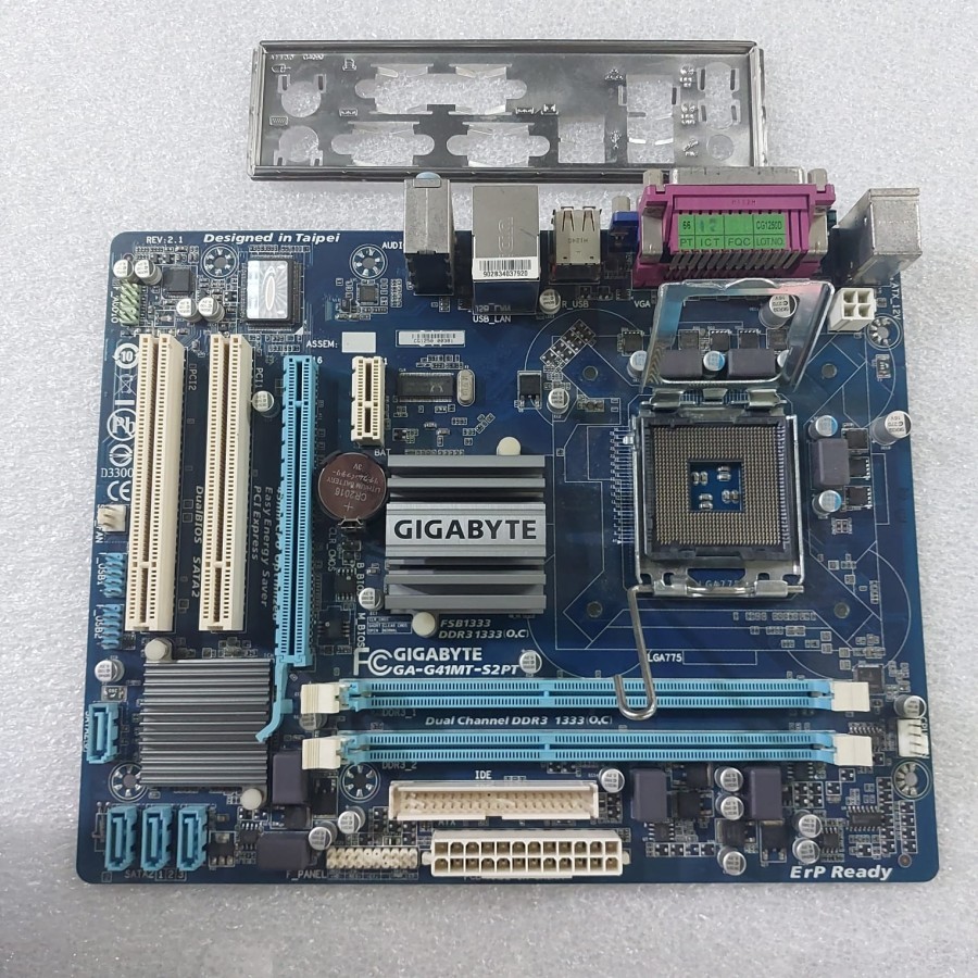 เมนบอร์ด LGA intel G41 775 gigabyte