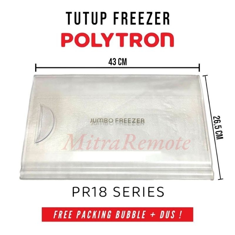POLYTRON PR18 SERIES 1-DOOR ORIGINAL REFRIGERATOR FREEZER COVER