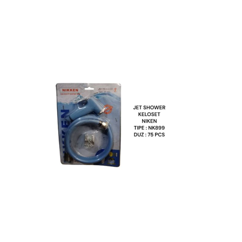 NIKKEN JET SHOWER / ล้างปิดฝักบัว TYPE NK 899 สีฟ้า