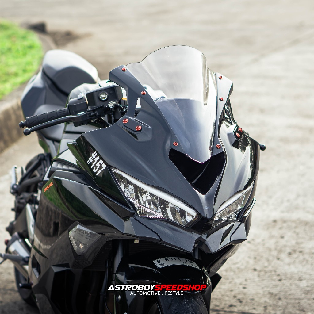 กระบังหน้าทนทาน Kawasaki Zx25R รุ่น Zero Gravity