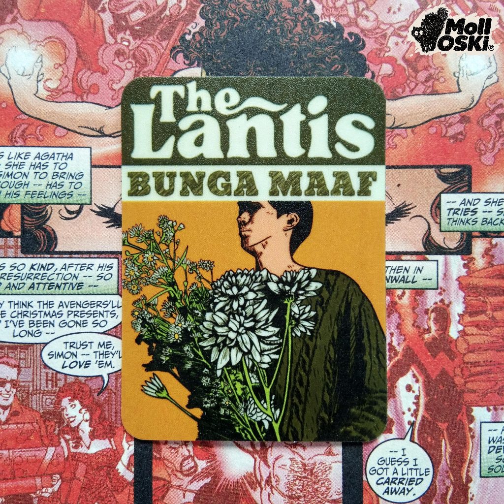 Meyong studio - The Lantis Sticker / maaf Flower - band Sticker Edition / Music Sticker / Song Stick