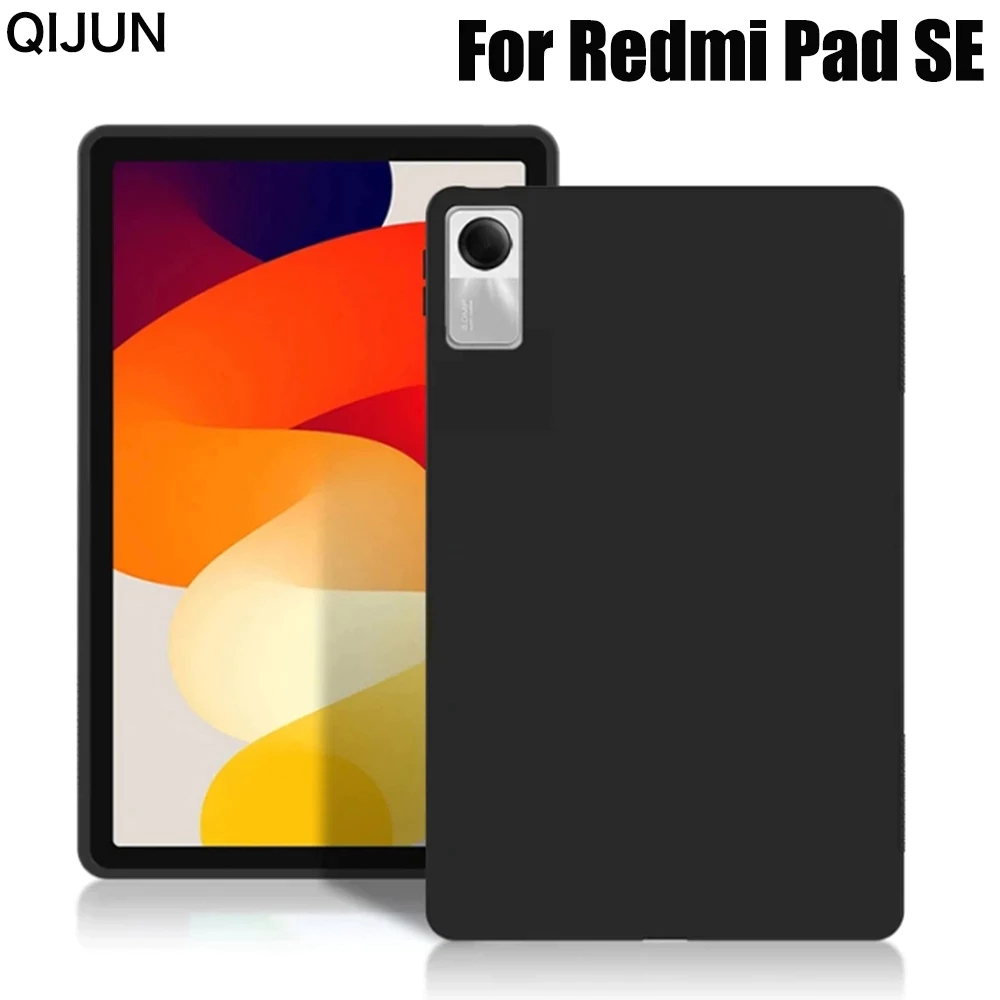 [ Huawei Matepad SE 11" ] SILICONE CASE BLACK / SOFT CASE RUBBER MATERIAL