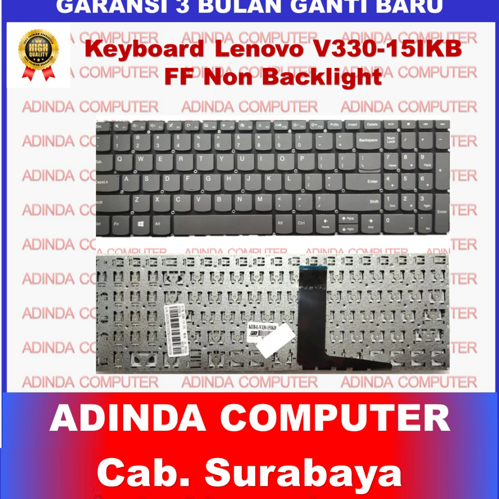 แป้นพิมพ์ Lenovo V330-15IKB 330-15ikb 330-15ast 330s-15arr V130-15igm V130-15