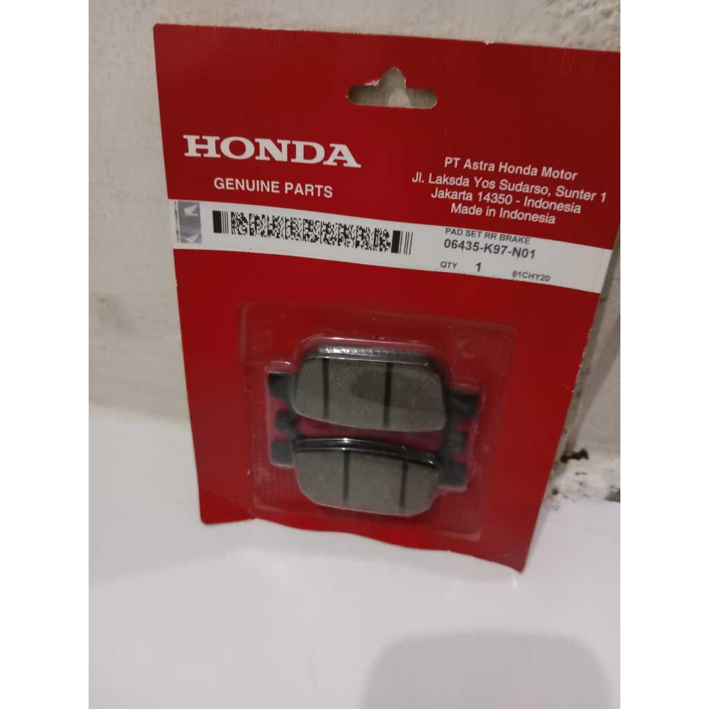 ผ้าเบรค/ผ้าเบรคหลัง PCX 150 PCX 160 ADV 150 06435-K97-N01