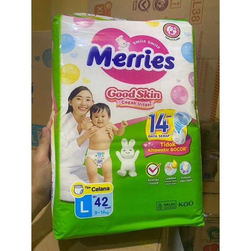 กางเกง MERRIES JUMBO L42