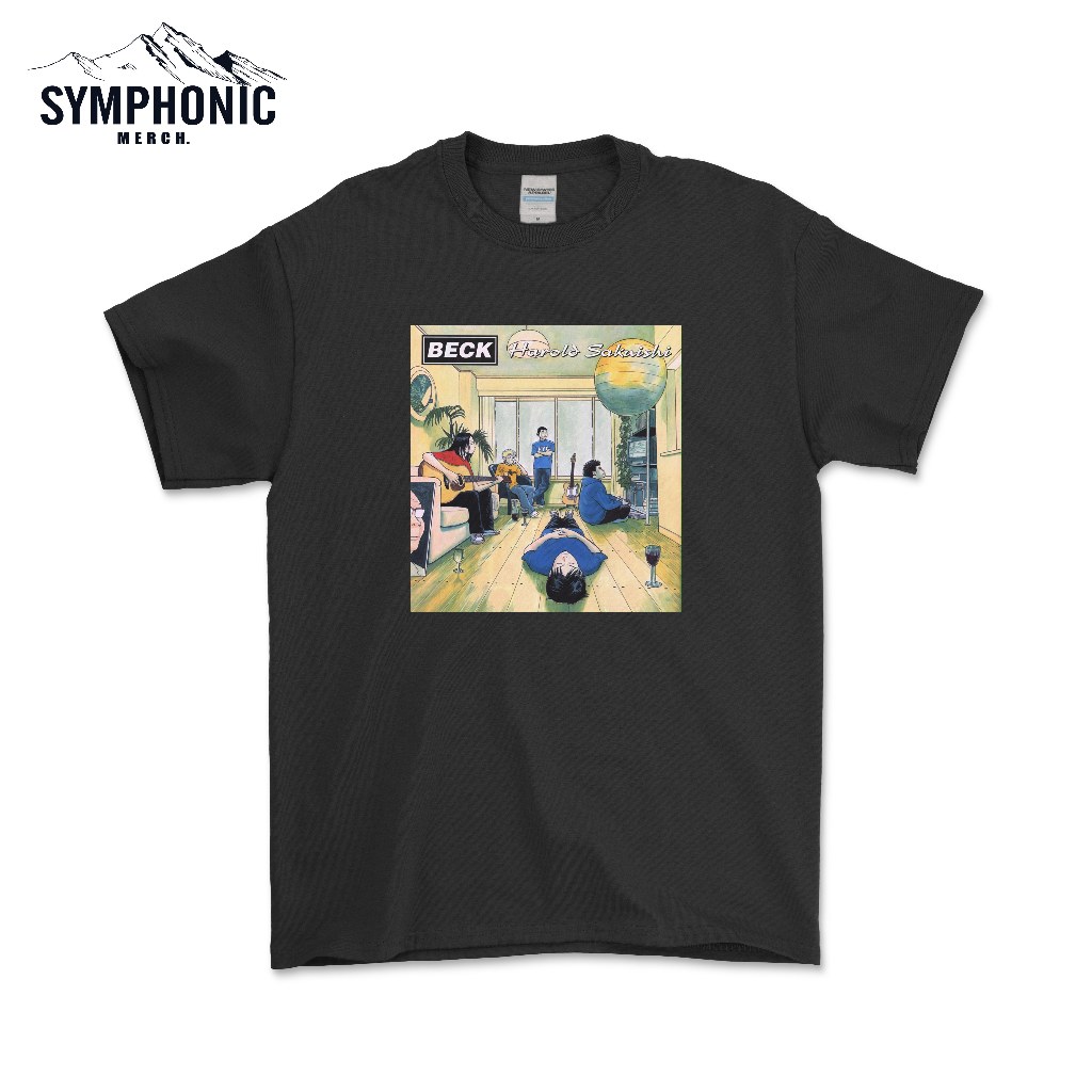 BECK ANIME เสื้อยืด "DEFINETLY MAYBE" BECK ANIME เสื้อยืด BECK ANIME BAND เสื้อยืด