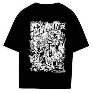 Kaos Distro Pria Stam Party Casual Lengan Pendek RUB720 BF