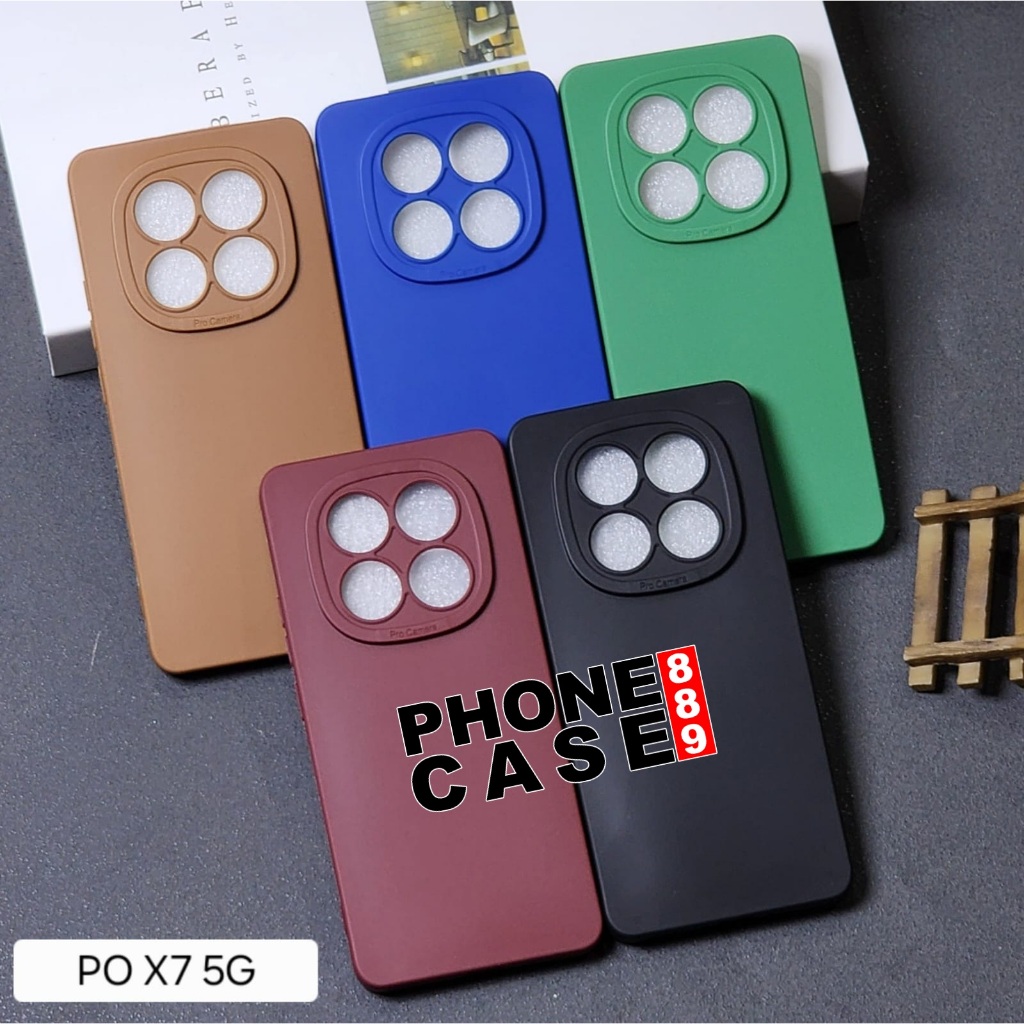 POCO X7 5G CASE MACAROON PRO CAMERA CASE POCO X7 5G