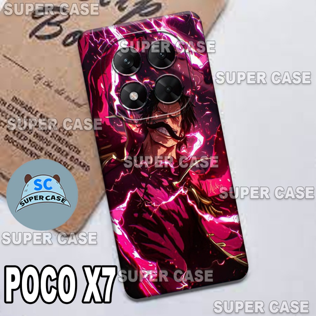 (Q3) Softcase Procamera HP สําหรับ POCO X7 ล่าสุด | อะนิเมะ MOTIF | POCO X7 I Casing Softcase Procam