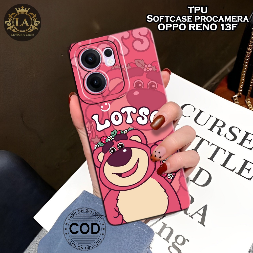 เคส HP ล่าสุด Oppo Reno 13F 2025 - เคส Leviora - เคสแฟชั่นLotso - Oppo Reno 13F 2025 Softcase - เคสก