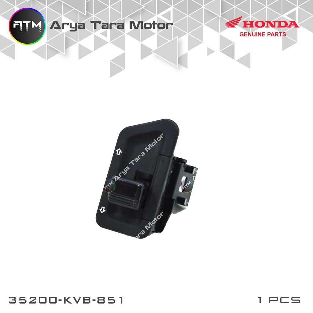 TOMBOL Beat คาร์บูเรเตอร์ Supra Fit ใหม่ ใบมีด 35200KVB851 ปุ่มไฟเลี้ยว AHM