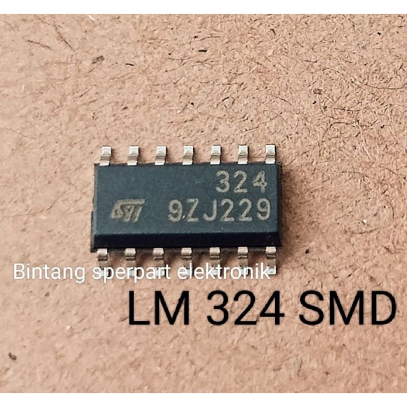 LM324 SMD ST LM 324 SMD IC ทรานซิสเตอร์ LM324 SMD IC LM324 SMD