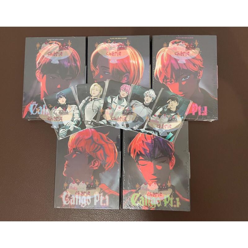 Wts SEALED VANGUARD ALBUM PLAVE - Caligo Pt.1 + POB Hamin VLAST SHOP