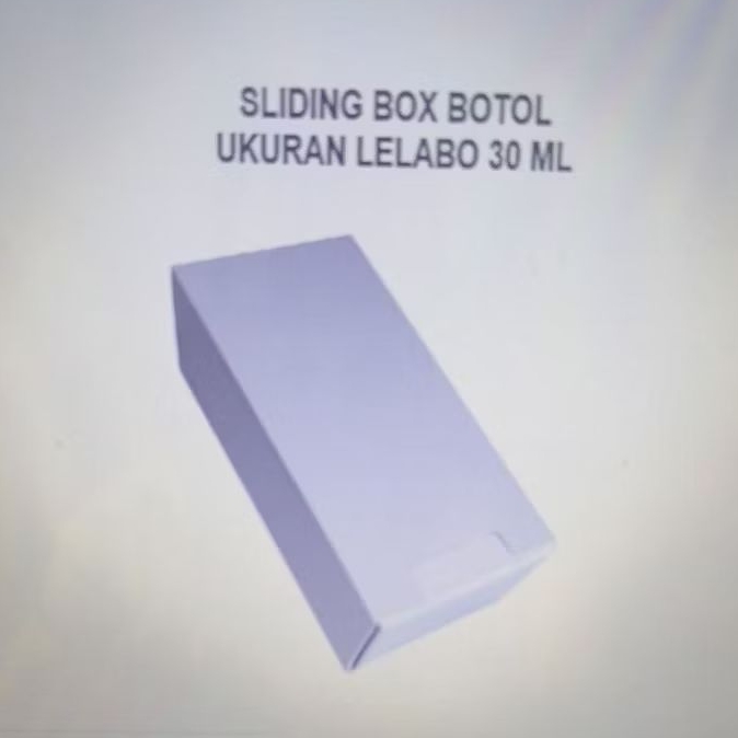 Lelabo กล่องเลื่อนธรรมดา 30 มล. บรรจุ 10 ชิ้น