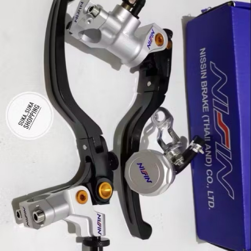 NSN BRAKE MASTER SET ซ้ายขวามือ SCOOPY VARIO MIO FINO RX KING SATRIA VIXION BEAT UNIVERSAL