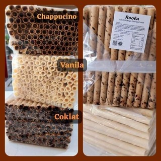 SIAP KIRIM [[ ROLLA ASTOR UK 1KG FULL ISIAN  NO KOPONG 3 VARIAN  RASA COKLAT CAAPUCINO VANILA ENAK RENYAH ]]