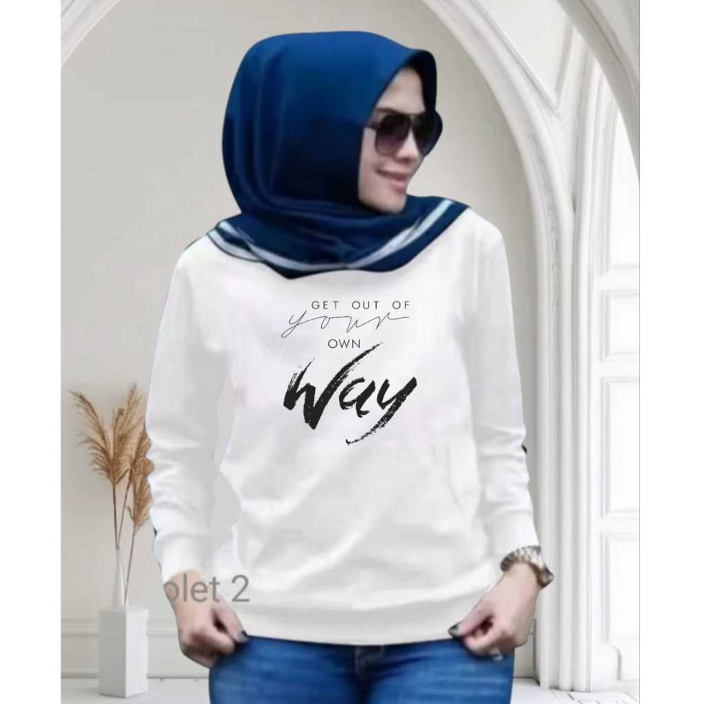 เสื้อยืด TOP LONG-SLEEVED สําหรับผู้หญิงผู้ใหญ่พร้อมวิธีผู้หญิงล่าสุด MOTIF, TRENDY, CURRET DTF PRIN