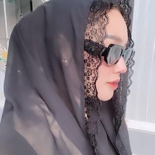 QIO-Series Hijab Instan Renda Ayu Yeni Wahid Ceruty Super Premium.