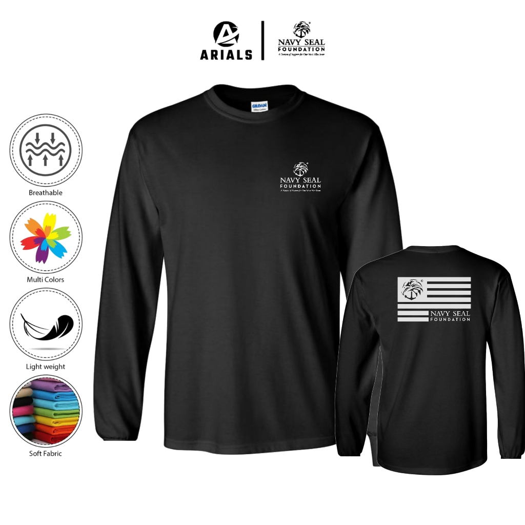 เสื้อยืดแขนยาว Arials Navy Seal Foundation