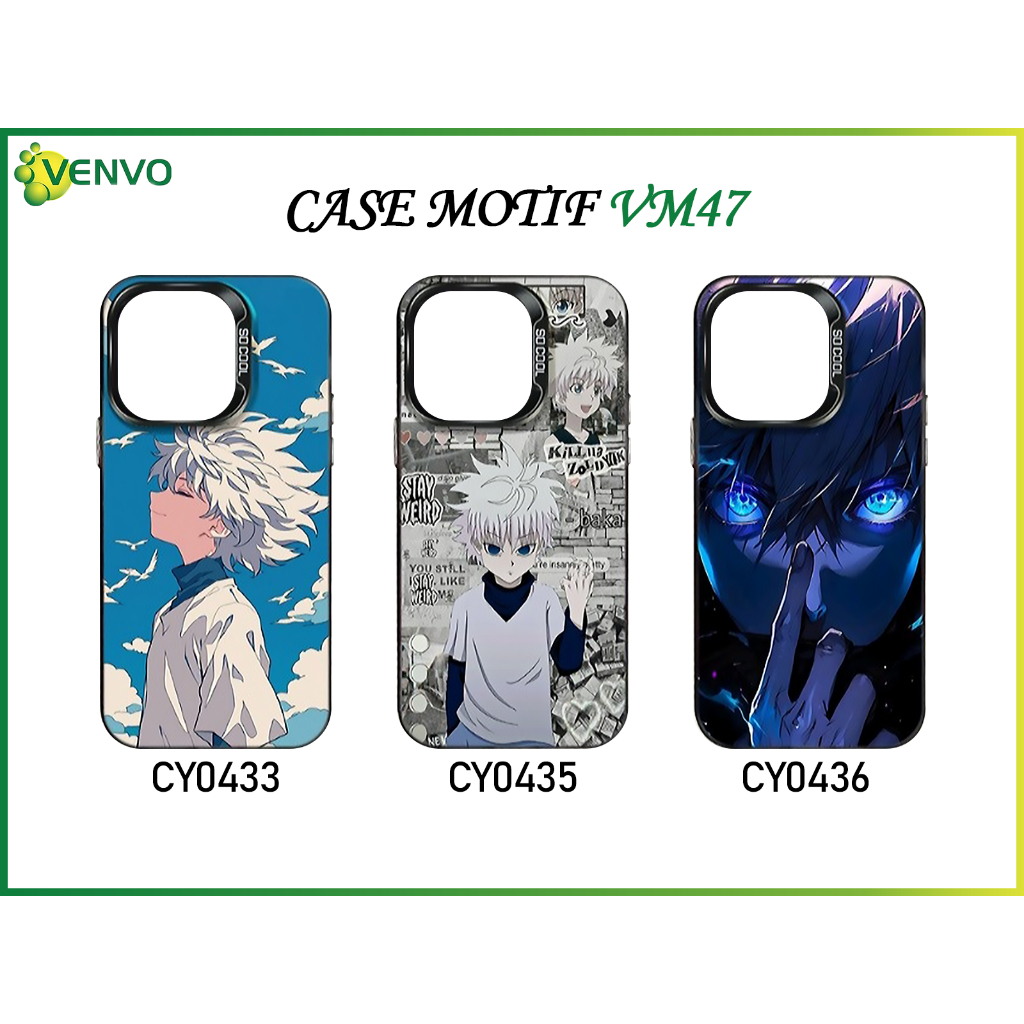 VENVO - VM47 Case Motif อะนิเมะ Samsung A10S A11 M11 A12 M12 A13 4G A13 LTE A14 A15 A16 A20 A30 A20S
