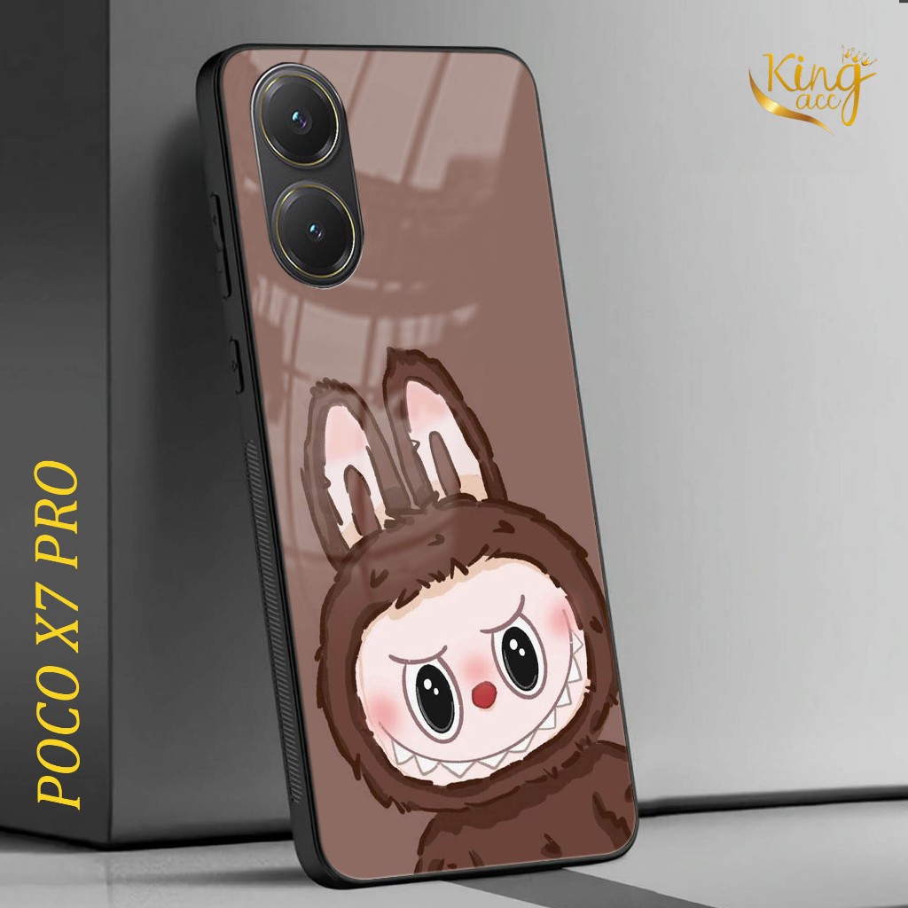 HP Glitter Glass เคสโทรศัพท์สําหรับ POCO X7 PRO - เคสโทรศัพท์ Infinix POCO X7 PRO - K39