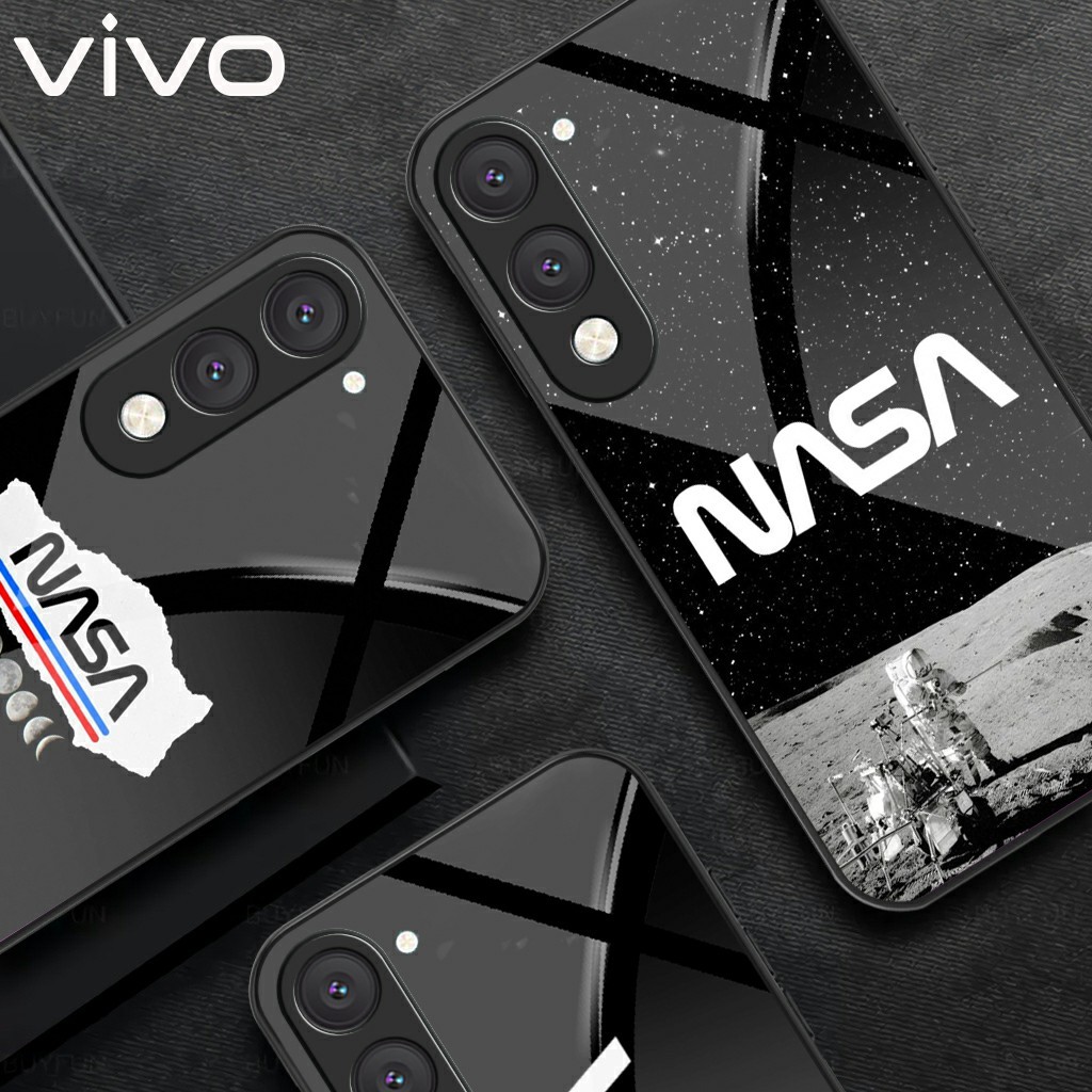 Softcase Glass Case Vivo Y04 4G ล่าสุด 2025 Vivo Y04 4G เคสมือถือ - อุปกรณ์โทรศัพท์มือถือ - Vivo Y04