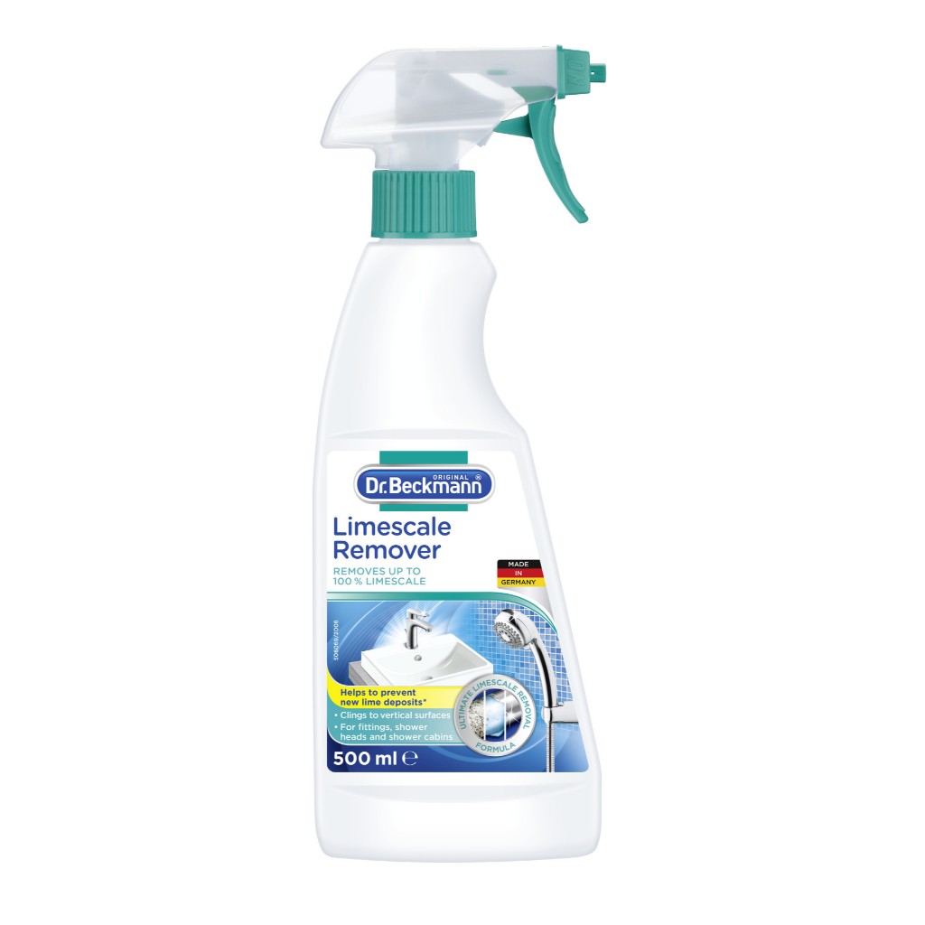 ดร. Beckmann Limescale Remover 500 ml น้ํายาทําความสะอาดเครื่องชั่งชอล์กห้องครัวและห้องน้ํา