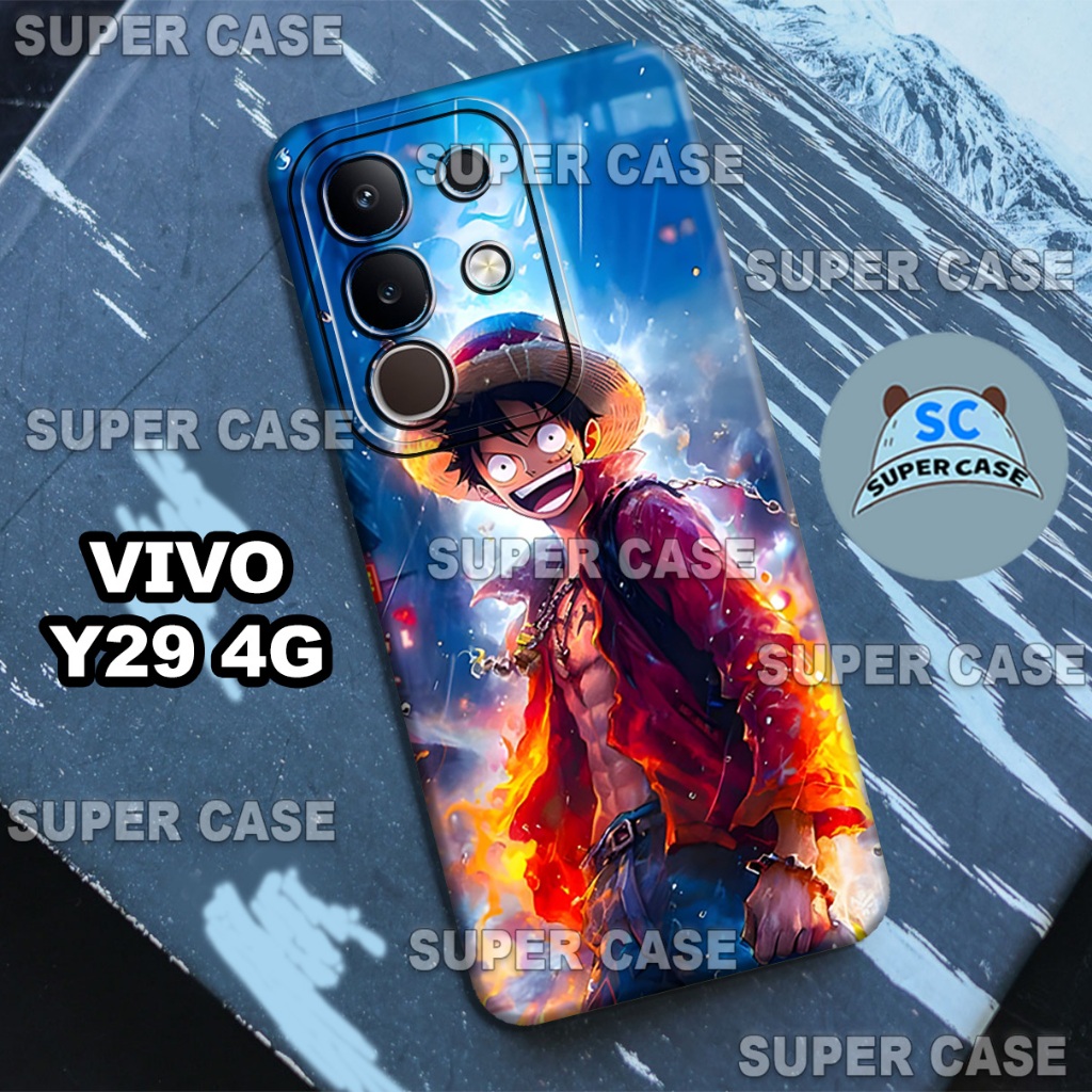 (Q3) Softcase Procamera สําหรับ HP VIVO Y29 4G ล่าสุด | อะนิเมะ MOTIF | VIVO Y29 4G I Casing VIVO Y2