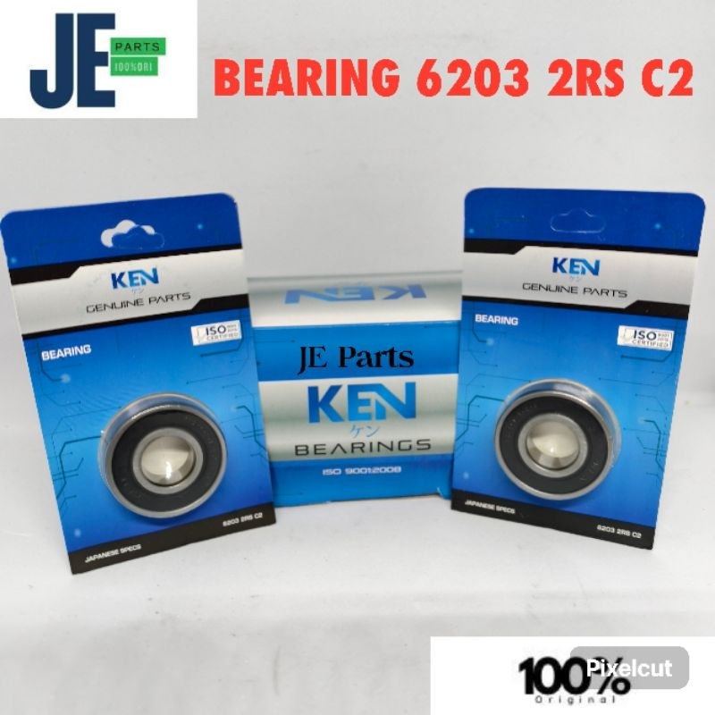 BEARING 6203 2RS (KEN) / PCS / LAHER 6203 2RS