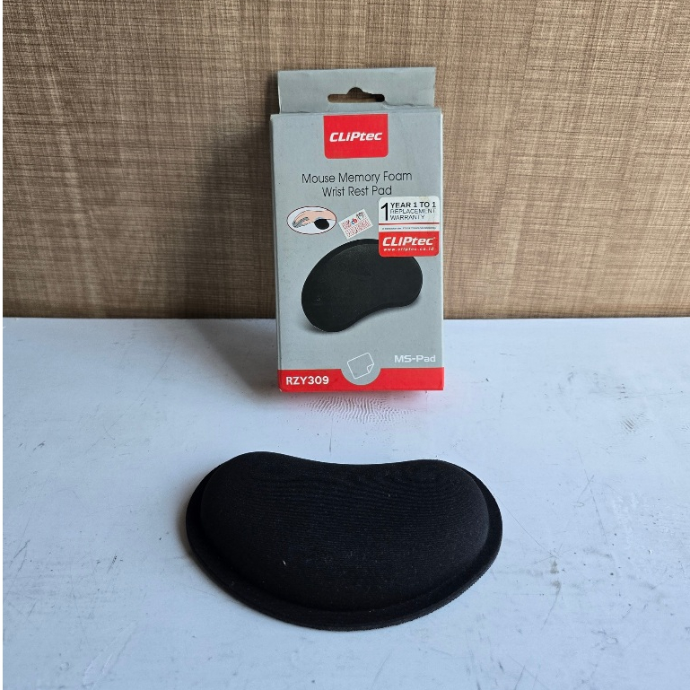 แผ่นรองข้อมือ Cliptec Mouse Memory Foam (RZY-309)