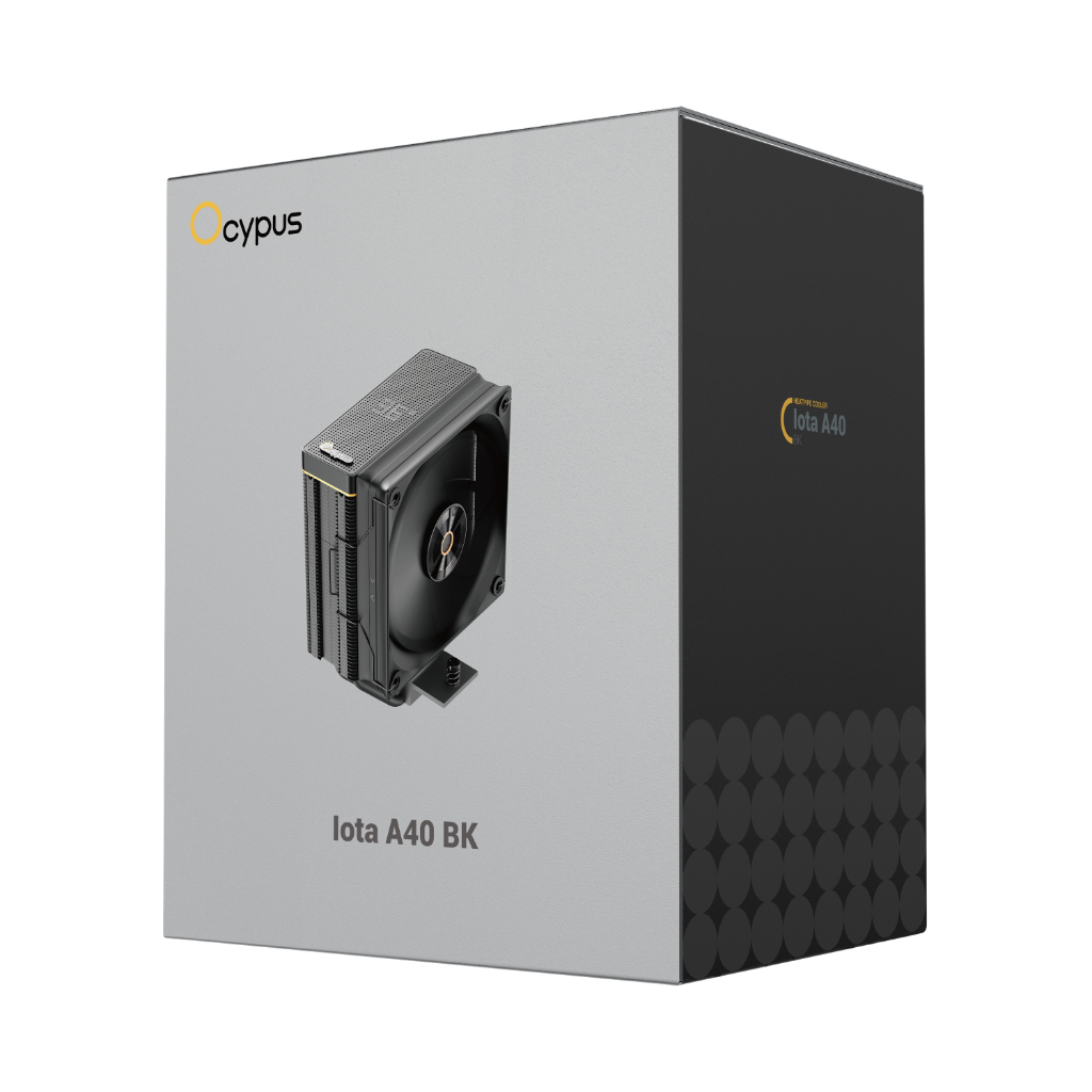 CPU COOLER OCYPUS IOTA A40 BLACK & WHITE