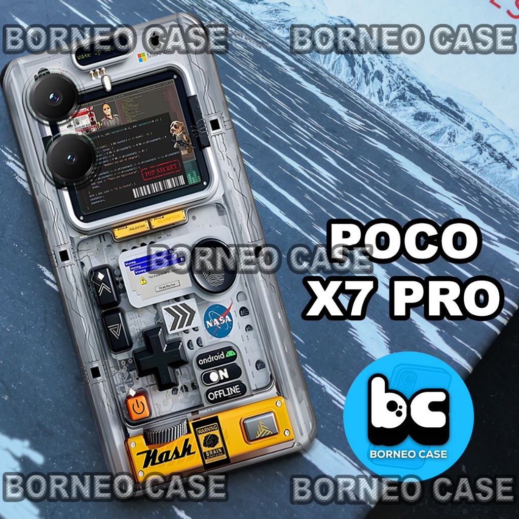 (BC52) เคส Procamera SOFTCASE ใหม่ล่าสุดสําหรับ POCO X7 PRO I HP MOTIF GAME I เคส POCO