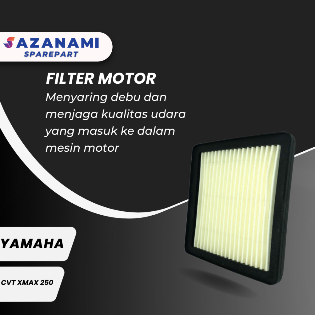 YAMAHA CVT XMAX 250 กรองอากาศมอเตอร์ไซค์