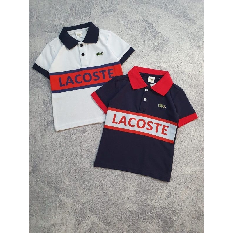เสื้อโปโลเด็ก (90-170) (อ่านคําอธิบาย)