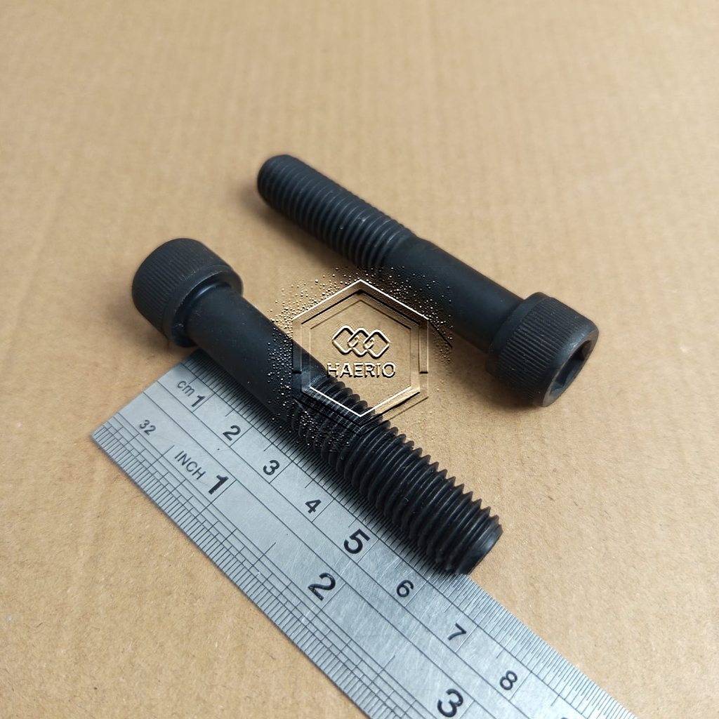 L STEEL BOLT M12 12.9 PITCH DRAT 1.75 BODY DIAMETER 12MM