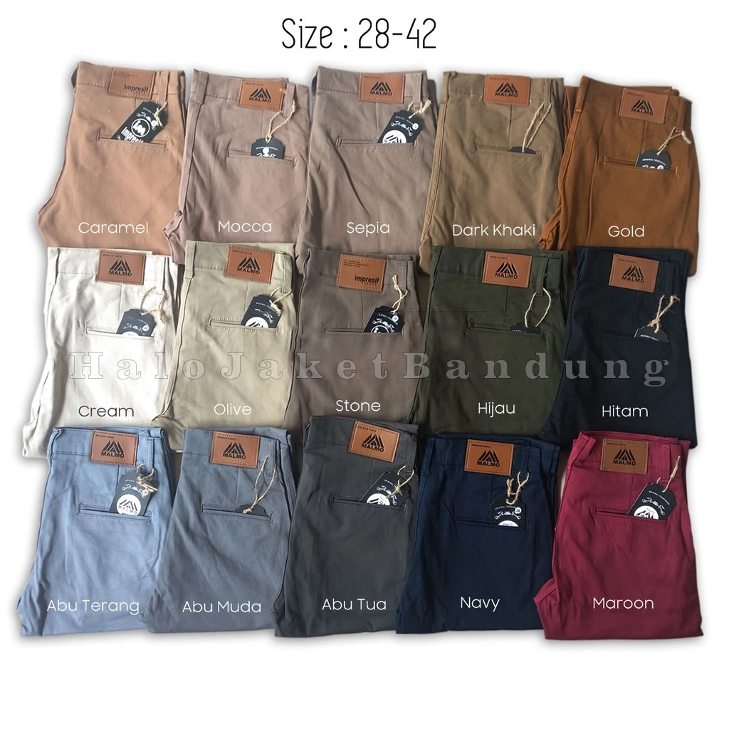 ARS MALMO ORIGINAL MENS LONG CHINO PANTS BIG SIZE JUMBO UK 28-45 CHINOS SLIM FIT PREMIUM